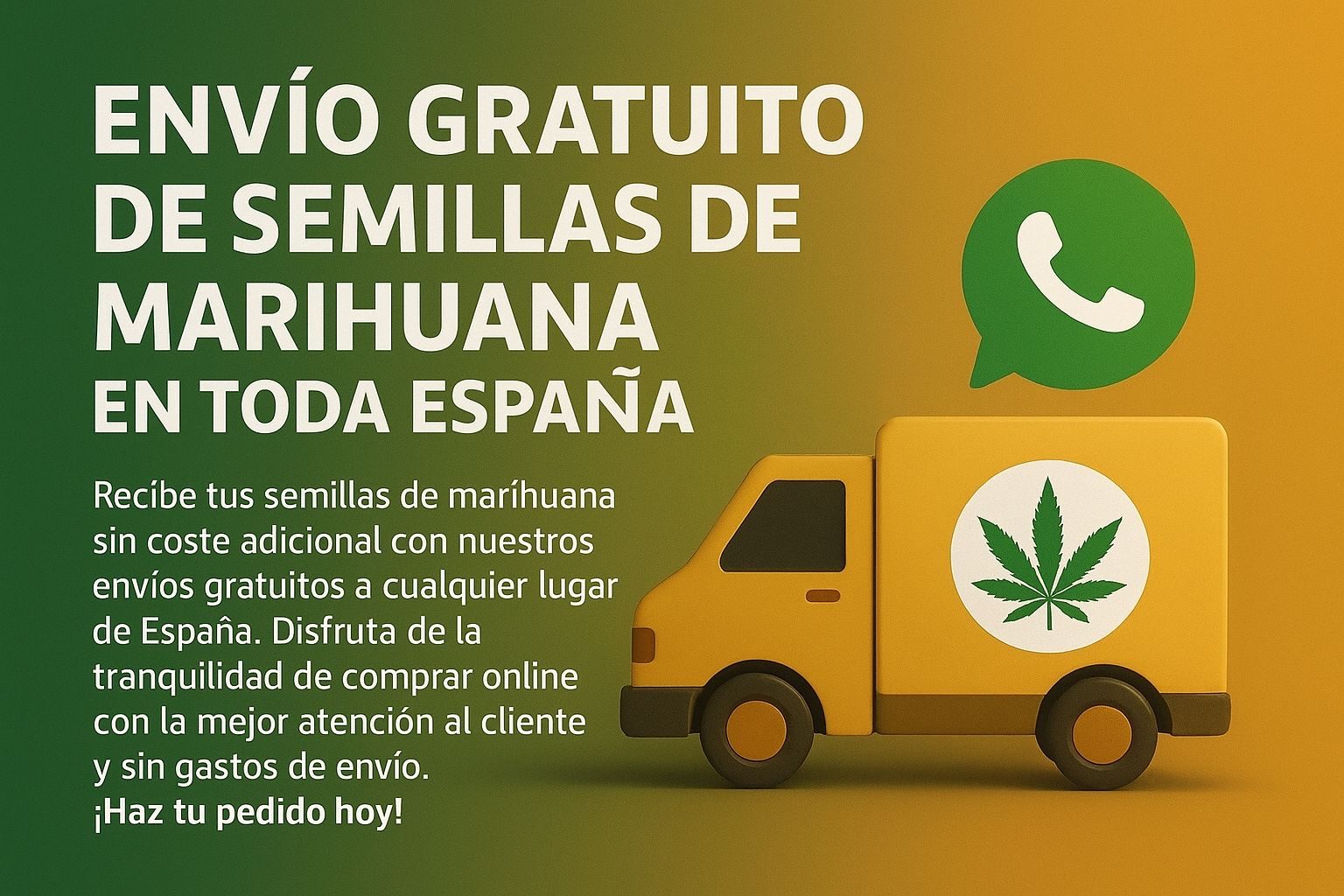 Envíos gratuitos de semillas de marihuana Envíos gratuitos de semillas de marihuana en toda España con variedades a granel y feminizadas y cbd